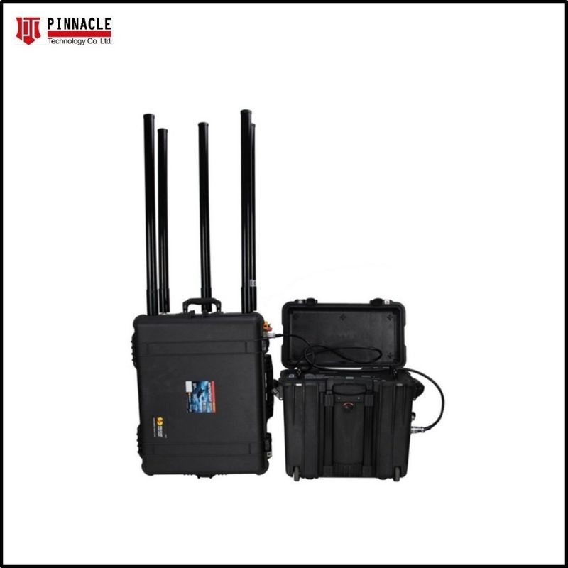 800W RCIED সেল ফোন জ্যামিং ডিভাইস সামরিক পুলিশের জন্য পিলিকান ডিসপার্টার
