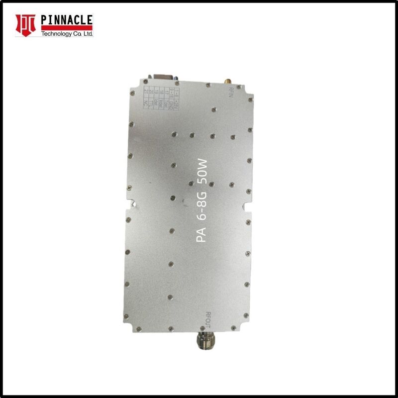 5925-7125 MHz সিগন্যাল দমনের জন্য 50W বা 100W আউটপুট সহ হাই-পাওয়ার ওয়াইফাই 6E RF জ্যামার অ্যামপ্লিফায়ার মডিউল