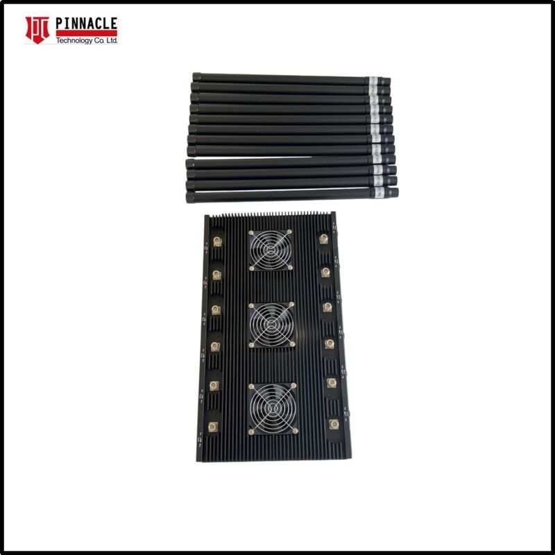 ডেস্কটপ 300W মোবাইল ফোন 2G/3G/4G/5G ওয়াইফাই কনফারেন্স মিটিং রুম সিগন্যাল জ্যামার