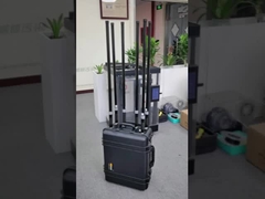 পোর্টেবল সেলুলার এন্টি ড্রোন জ্যামার ইউএভি জ্যামার কাউন্টার ড্রোন জ্যামার