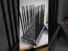 ডেস্কটপ 160W 20-অ্যান্টেনা সেলফোন ওয়াইফাই 5 জি জিপিএস লকার ইউএইচএফ ভিএইচএফ সিগন্যাল জ্যামার