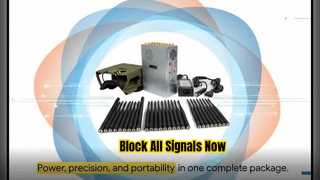 হ্যান্ডহেল্ড 28-অ্যান্টেনা সিগন্যাল জ্যামার ফুল-ব্যান্ড 5G/4G/WiFi/GPS/রিমোট কন্ট্রোল সিগন্যাল বিঘ্নকারী